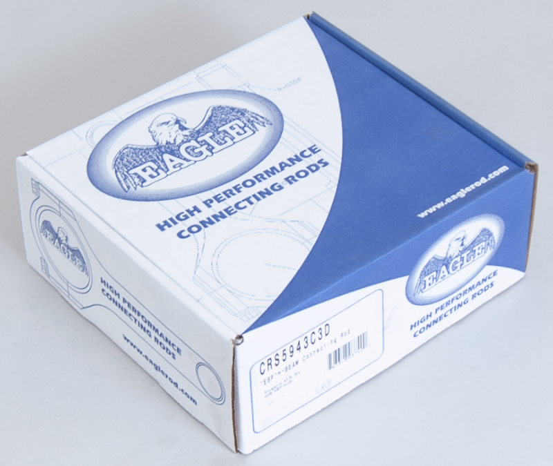 Eagle Cadillac Northstar H-Beam Connecting Rods (Set of 8) CRS5943C3D CRS5943C3D Photo - in package
