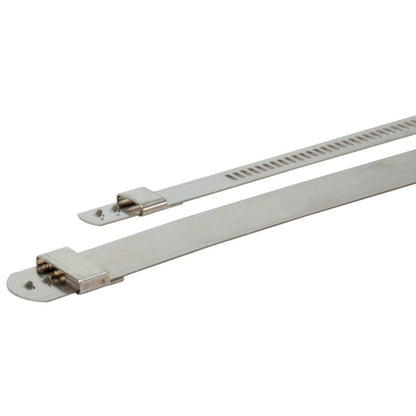 DEI Stainless Steel Positive Locking Tie 1/2in (12mm) x 14in - 4 per pack 10212 10212 Photo - Primary