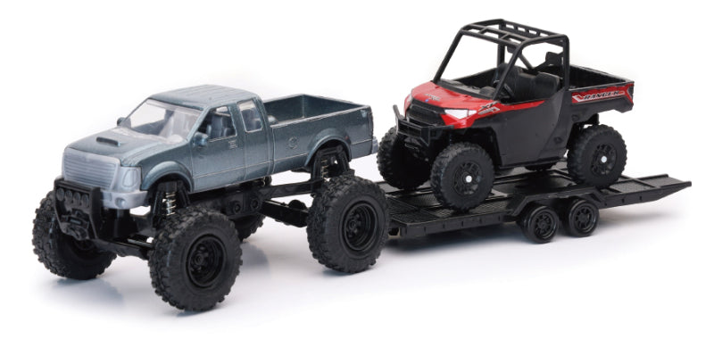 New Ray Toys Offroad Pickup with Polaris Ranger XP1000 EPS 50076