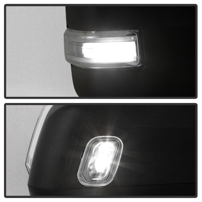 SPYDER xTune 15-17 Ford F-150 Heated LED Telescoping Pwr Mirrors - Clr (Pair) (MIR-FF15015S-G4-PWH-CL-SET) 9943072 9943072 Photo - Unmounted
