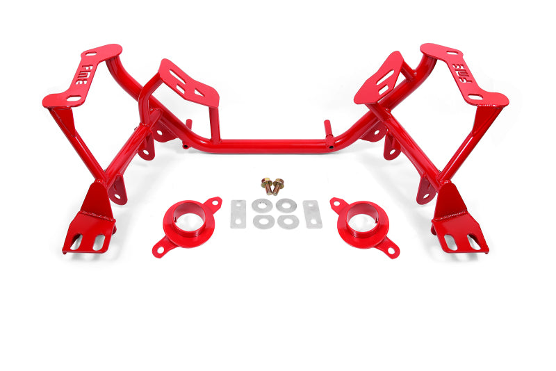 BMR Suspension BMR 96-04 Ford Mustang K-Member Standard Version w/ Spring Perches - Red KM742R