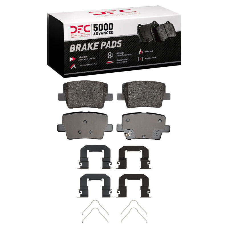 DFC DFC 5000 Advanced Ceramic Brake Pads Brakes, Rotors & Pads Brake Pads - OE main image