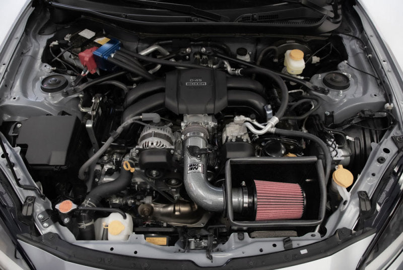K&N Engineering K&N 2022 Subaru BRZ 2.4L Typhoon Performance Air Intake System 69-8624TC 69-8624TC Photo - Mounted