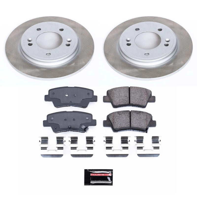 PowerStop Power Stop 20-22 Kia Forte Rear Semi-Coated Rotor Kit SC8331 SC8331 Photo - Primary