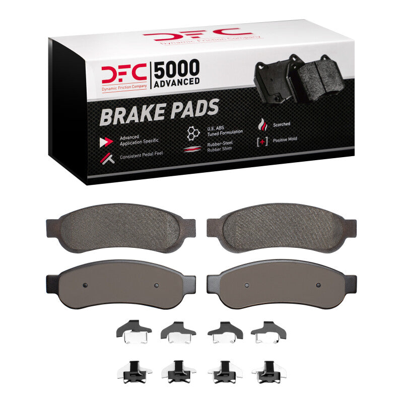 DFC DFC 5000 Advanced Semi Met Brake Pads Brakes, Rotors & Pads Brake Pads - OE main image