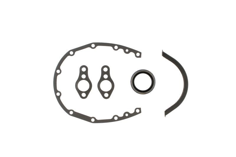 Cometic Gasket SBC Timing Cover Gasket Set w/Thick Front Seal CAGC5051 C5051 Photo - Primary