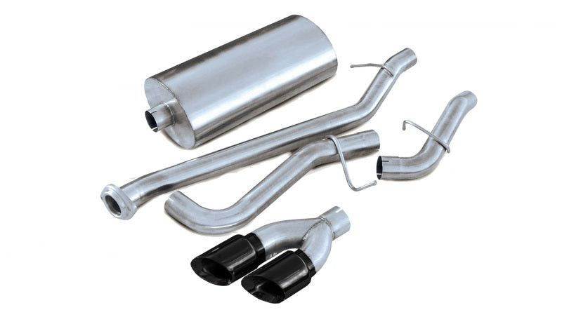 Corsa 02-06 Chevrolet Avalanche 5.3L V8 3in Sport Cat-Back Exhaust w/ twin 4in Black Tips 14250BLK 14250BLK Photo - Primary