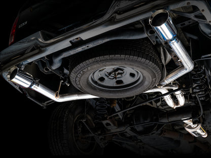 AWE Tuning 09-18 RAM 1500 5.7L (w/o Cutout) 0FG Dual Rear Exit Cat-Back Exhaust - Chrome Silver Tips 3015-32101 3015-32101 Photo - Mounted