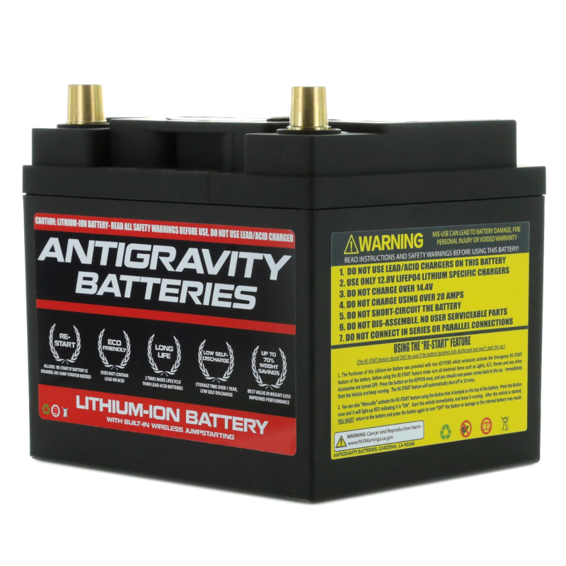 Antigravity Batteries Antigravity Group 26 Lithium Car Battery w/Re-Start AG-26-20-RS AG-26-20-RS Photo - Primary