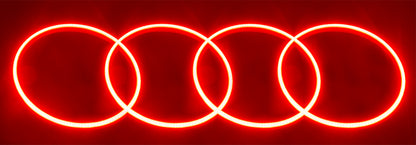 ORACLE Lighting Oracle Chevy Corvette C6 05-13 LED Waterproof Afterburner Kit - Red 1295-003 1295-003 Photo - in package