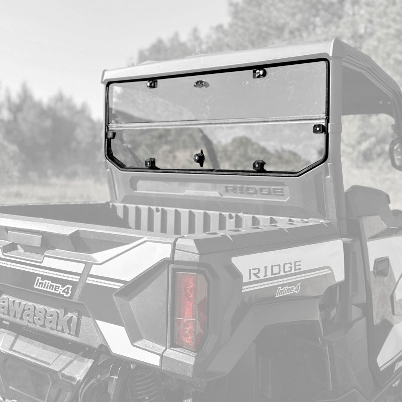 Seizmik 24+ Kawasaki Ridge Rach Rear Folding Windshield- UV 50-55319KIT 50-55319KIT Photo - Primary