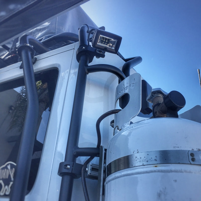 KC HiLiTES C-Series C2 LED 2in. Backup Area Flood Light 20w (Single) - Black 1519 1519 Photo - Primary