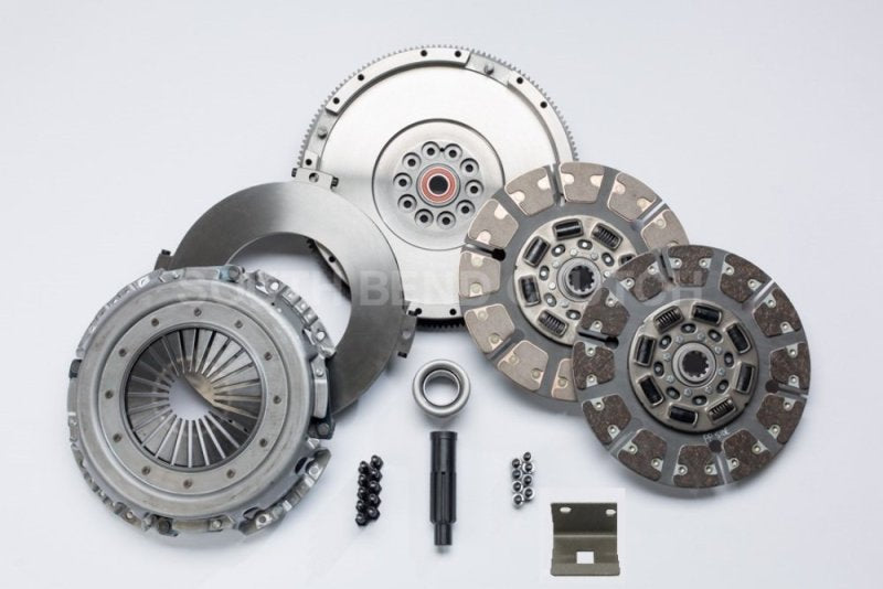 South Bend Clutch 08-09 Ford 6.4L ZF-6 Street Dual Disc Clutch Kit SFDD3250-6.4 Photo - Primary