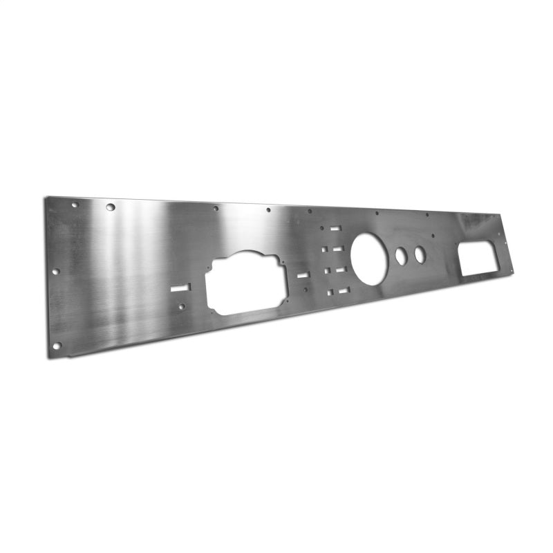 Rugged Ridge 76-86 Jeep CJ Stainless Steel Dash Panel w/ Gauge Cut-Outs 11144.11 11144.11 Photo - Primary