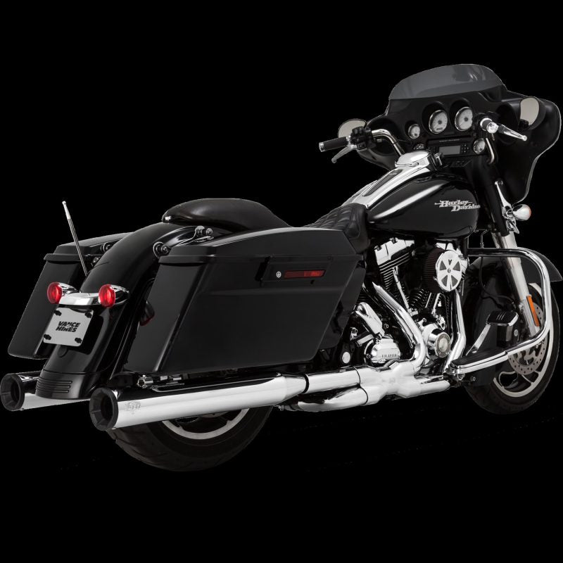 Vance and Hines Eliminator 400 S/O Chr/Blk 16708