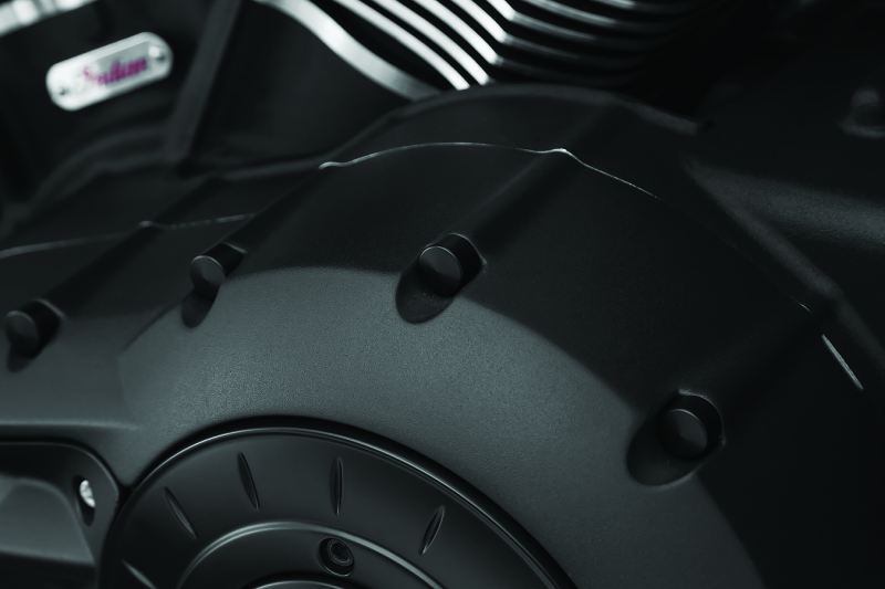 Kuryakyn Kool Kaps Engine Kit Indian Models(excluding Scout) Satin Black 2471 2471 Photo - Primary