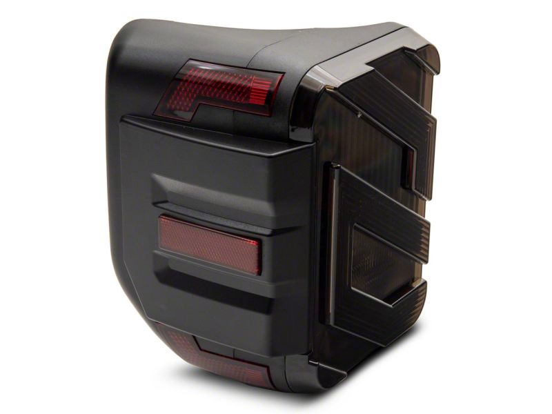 Raxiom 20-23 Jeep Gladiator JT Axial Series LED Tail Lights- Blk Housing (Smoked Lens) JG18584 JG18584 Photo - Close Up