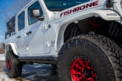 Fishbone Offroad 2020+ Jeep Gladiator JT Rocker Guards FB23142 FB23142 Photo - lifestyle view