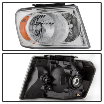 SPYDER xTune 07-09 Dodge Durango OEM Style Headlights - Chrome (HD-JH-DDU07-AM-C) 9042584 9042584 Photo - Unmounted