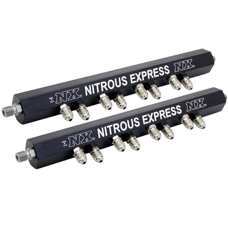 Nitrous Express Distribution Rail Kit (Single Hole Rails) 90001 90001 Photo - Primary