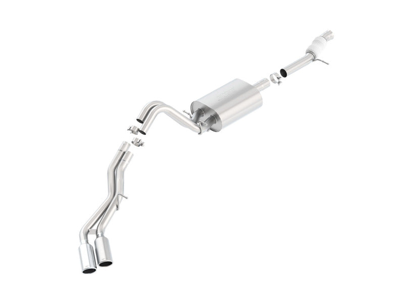 Borla Touring Cat Back 15-16 Chevy Tahoe 5.3L V8 2.75in, 2.25in Dual Same Side Exit 4in Tips 140557 140557 Photo - Primary
