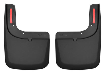 Husky Liners 2017 Ford F-250 / F-350 Super Duty Black Front Mud Guards (w/Flares) 58471 Photo - Primary