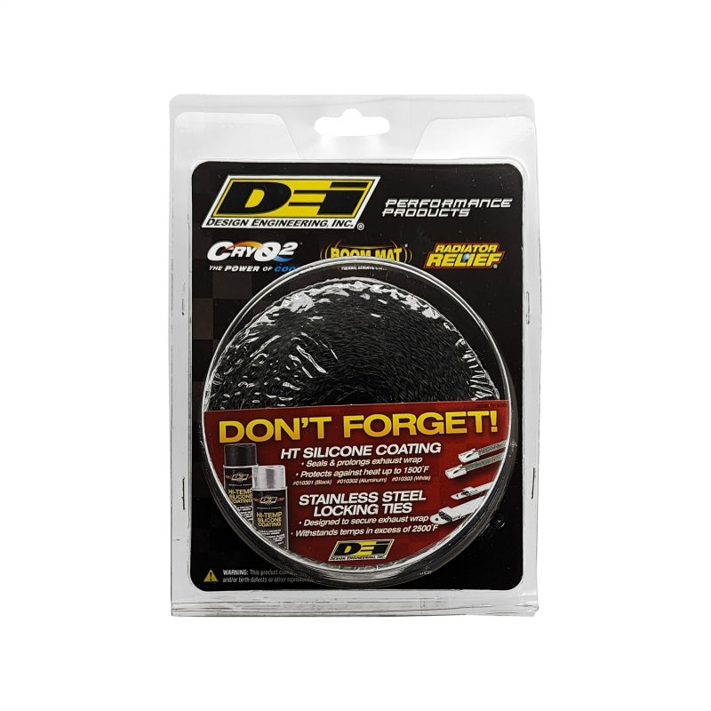 DEI Exhaust Wrap 2in x 25ft - Titanium - Black 10004 10004 Photo - Unmounted