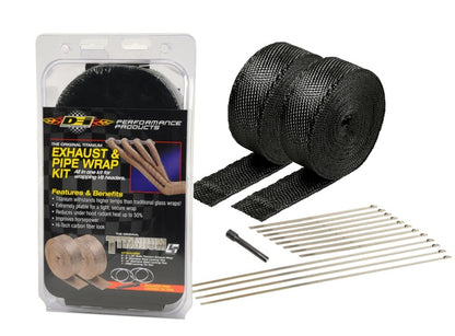 DEI Exhaust Wrap Kit - Black Titanium Wrap Locking Ties & Locking Tie Tool 10073 10073 Photo - Primary