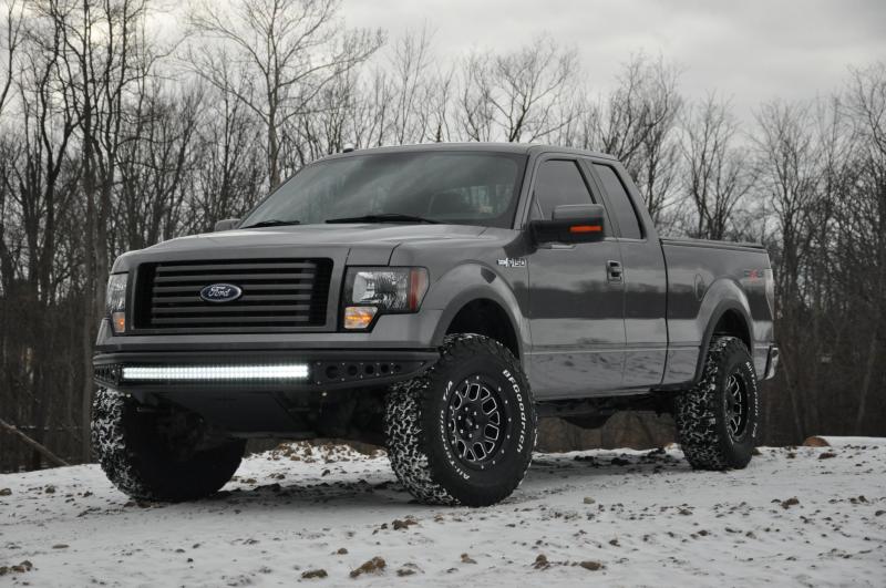DV8 Offroad 09-14 Ford F-150 Baja Style Front Bumper FBFF1-04 FBFF1-04 Photo - Primary