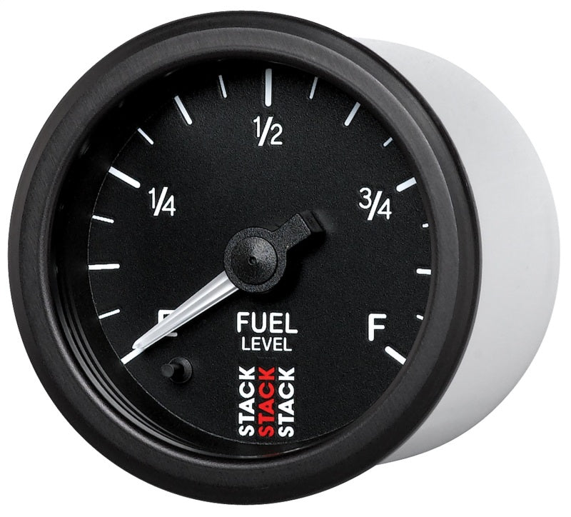 Autometer Stack Instruments 52mm 0-280 Ohm Programmable Pro Stepper Motor Fuel Level Gauge - Black ST3315 ST3315 User 2