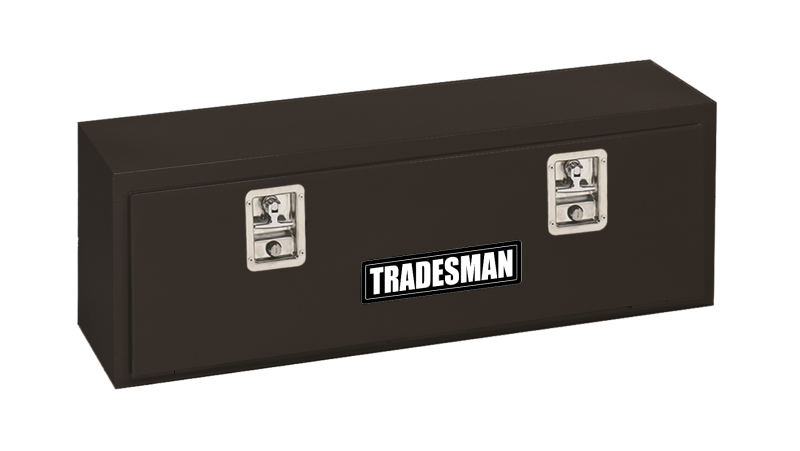 Tradesman Steel Top Mount Truck Tool Box (48in.) - Black 76148T