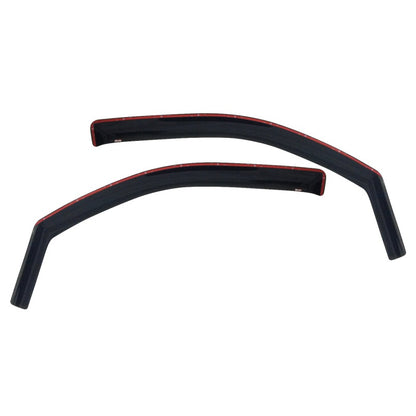 Westin 2005-2010 Dodge/Mitsubishi Dakota Wade In-Channel Wind Deflector 2pc - Smoke 72-35473 72-35473 Photo - Primary