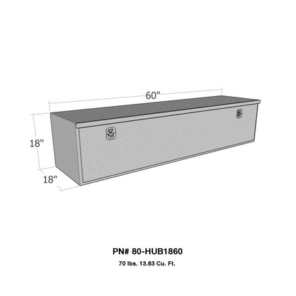 Westin/Brute HD Under Body 18in x 60in Drop Down Door - Aluminum 80-HUB1860 80-HUB1860 Photo - Primary