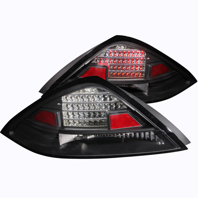Anzo 2003-2005 Honda Accord LED Tail lights Black 321029 Photo - Primary