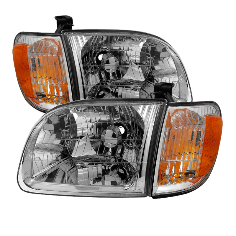 SPYDER Xtune Toyota Tundra Regular/Access 00-04 OEM Style Headlights & Corner Lights HD-JH-TTUN00-AM-C 9033315 9033315 Photo - Primary
