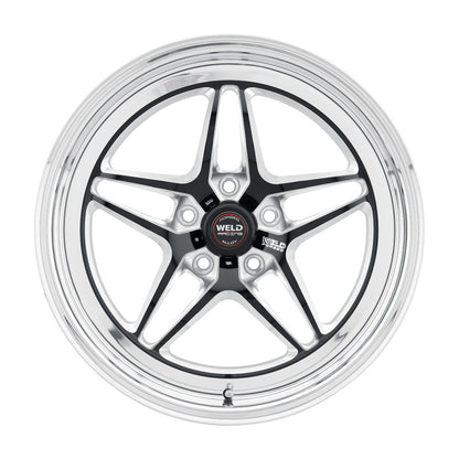 Weld S81 17x5 / 5x4.75 BP / 2.2in. BS (-21mm Offset) Black Wheel (High Pad) 81HB7050B22A 81HB7050B22A Photo - Primary