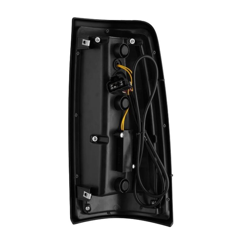 AlphaRex 99-06 Chevrolet Silverado/99-06 GMC Sierra LUXX-Series LED Tail Lights - Black/Red 620007 620007 User 1