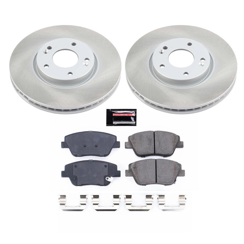 PowerStop Power Stop 11-16 Kia Optima Front Semi-Coated Rotor Kit SC5377 SC5377 Photo - Primary