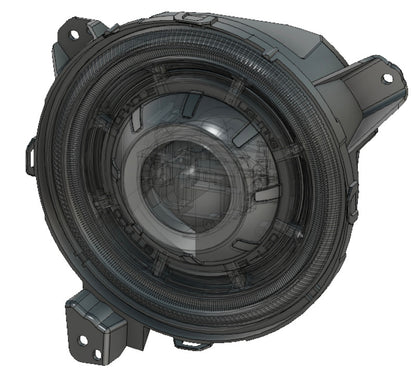 ORACLE Lighting Oracle Jeep JL/Gladiator JT Oculus Switchback Bi-LED Projector Headlights - Amber/White Switchback 5839-023 5839-023 Photo - Close Up