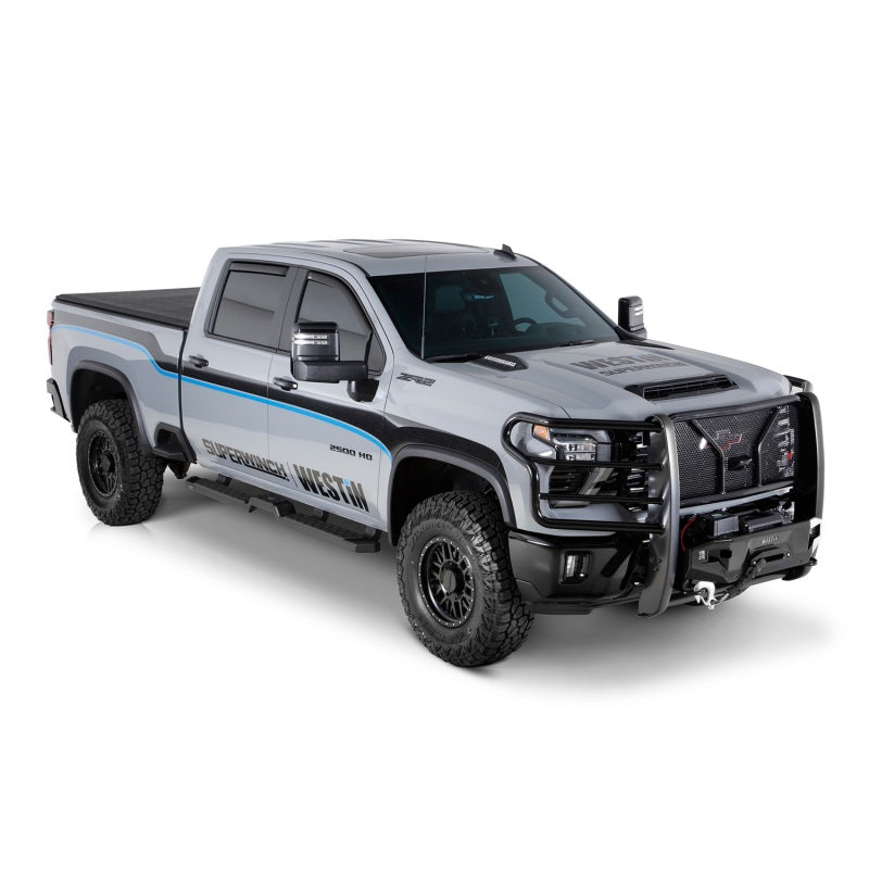 Westin 2024 Chevrolet Silverado 2500HD Soft Roll Tonneau Cover - Black 19-13995 19-13995 Photo - Mounted