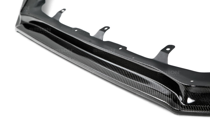 Seibon Carbon Fiber Front Lip For 2015-2017 Subaru WRX/STi FL15SBIMP-MB3 Photo - Primary