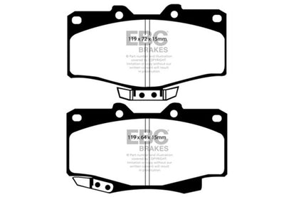 EBC Disc Brake Pad Set DP4807R Photo - Primary