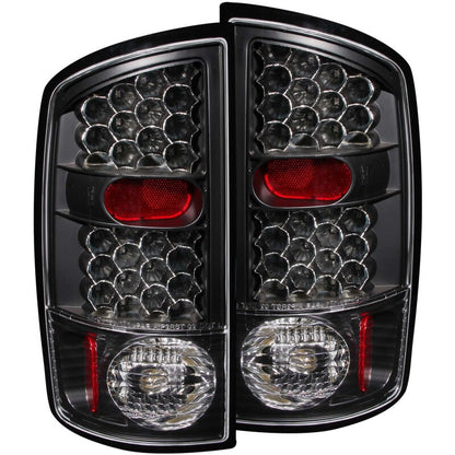 Anzo 2002-2005 Dodge Ram 1500 LED Taillights Black 311018 Photo - Primary