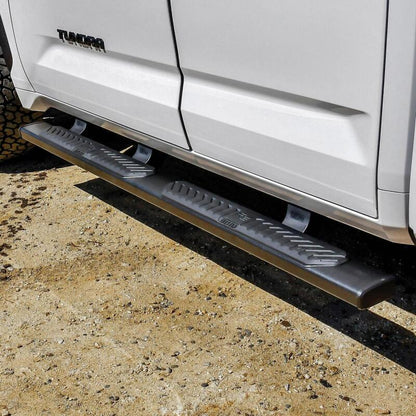 Westin 2022 Toyota Tundra Dbl Cab & Crew Max R5 Nerf Step Bars - Textured Black 28-51335 28-51335 Photo - Mounted