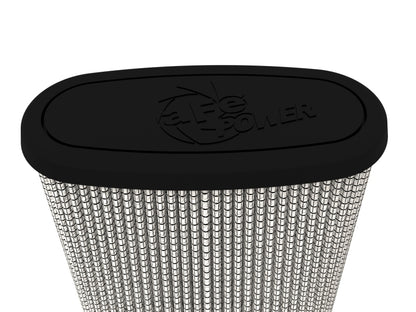 aFe Magnum FLOW Pro DRY S Universal Air Filter 3-1/2F X (5-3/4X 5)B X(6x2- 21-90096 Photo - Close Up