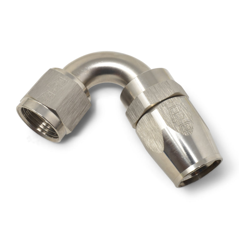 Russell Performance -12 AN Endura 120 Degree Full Flow Swivel Hose End (With 1-1/8in Radius) 613431 613431 Photo - out of package