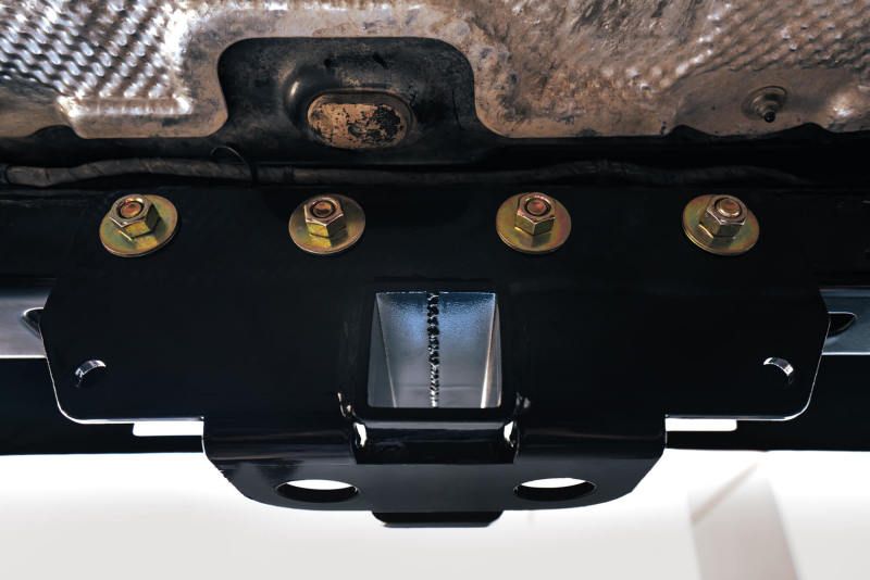 DV8 Offroad 07-21 Jeep Wrangler (JK/JL) Bolt-On Hitch w/o Lights AHJP-02 AHJP-02 Photo - Mounted