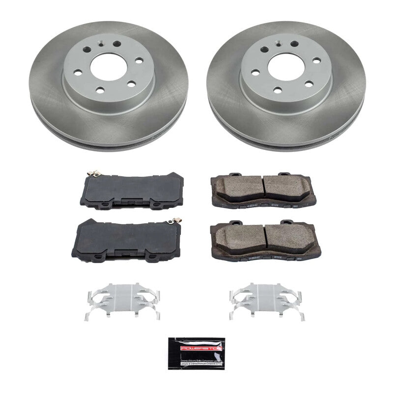 PowerStop Power Stop 15-20 GMC Canyon Front Semi-Coated Rotor Kit SC7126 SC7126 Photo - Primary