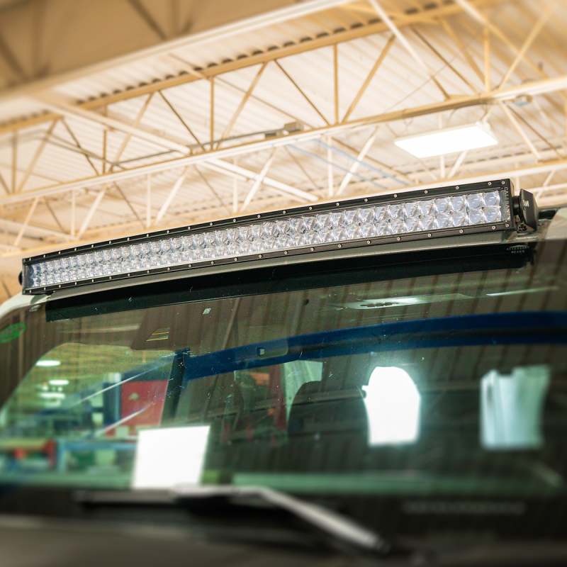 Cali Raised LED Cali Raised 2021+ Ford Raptor Roof Light Bar Mounting Kit -5D Optic Osram 42 In DualRow Curved Combo CR4023 CR4023 Photo - Primary