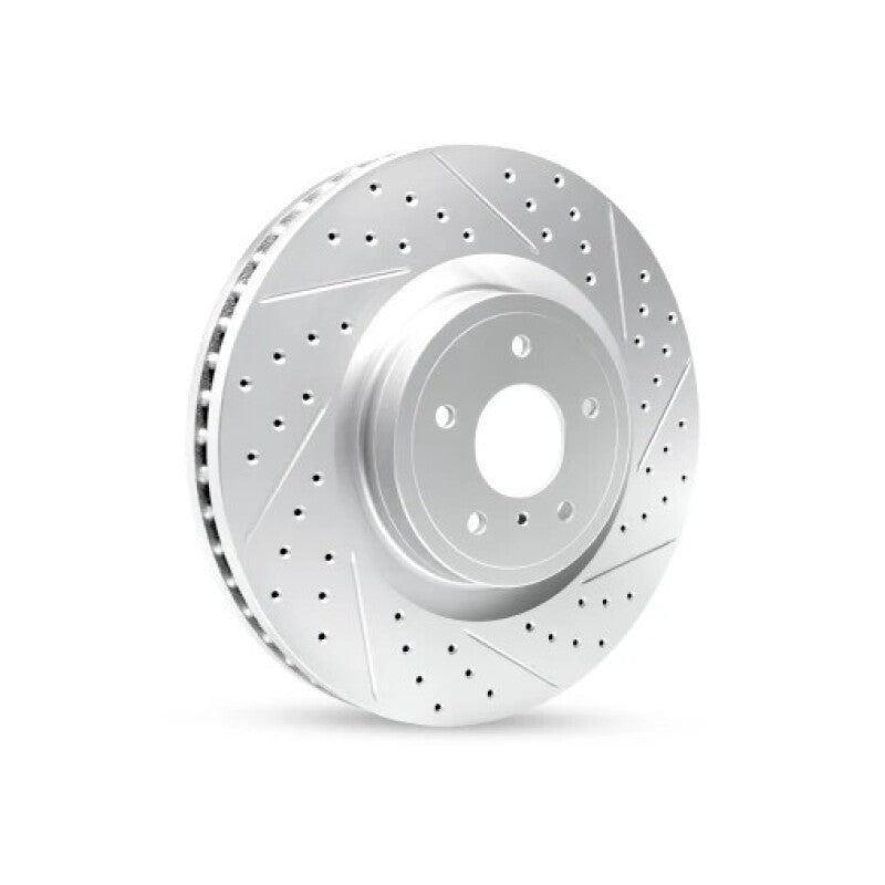 R1 Concepts RNC Geo-Carbon Rotor - Drill & Slot Brakes, Rotors & Pads Brake Rotors - Slot & Drilled main image